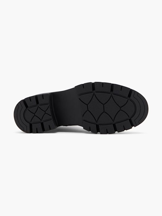 passarela lace-up bota preta deichmann
