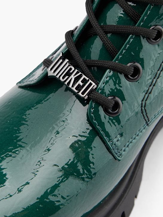 Ímpios lace-up bota verde deichmann