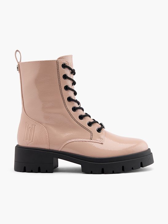 Ímpios lace-up bota-de-rosa deichmann