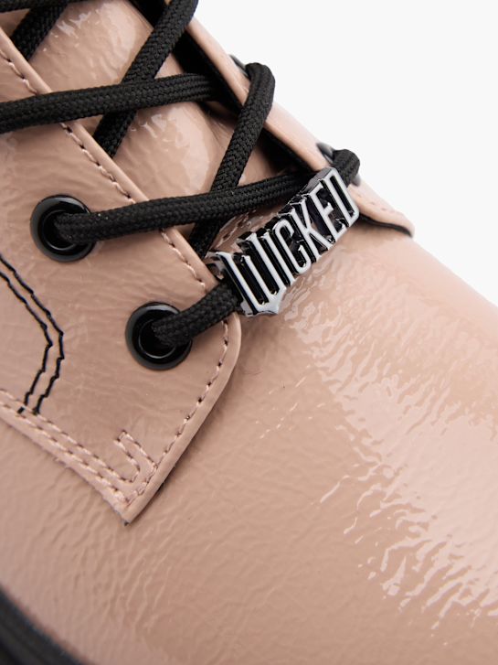 Ímpios lace-up bota-de-rosa deichmann