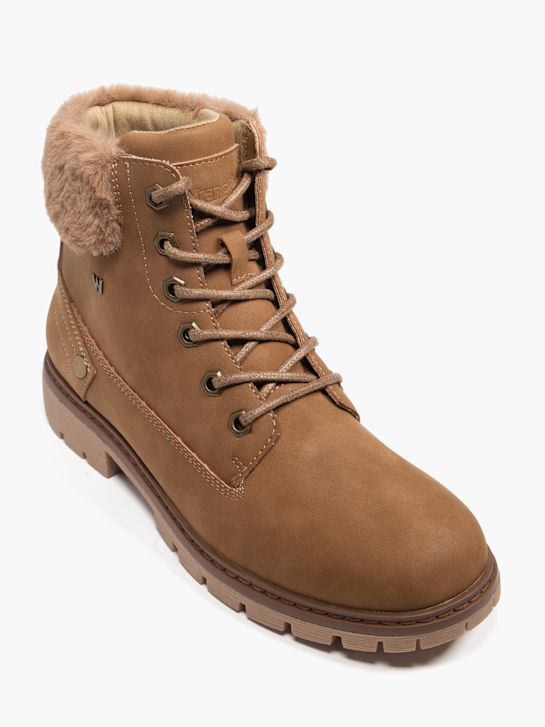 wrangler lace-up bota marrom deichmann