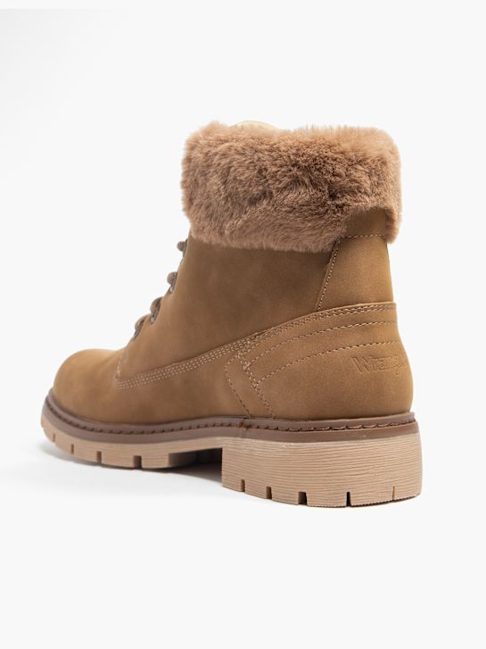 wrangler lace-up bota marrom deichmann