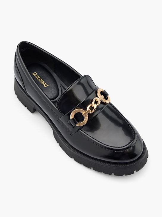 graceland loafer preto deichmann