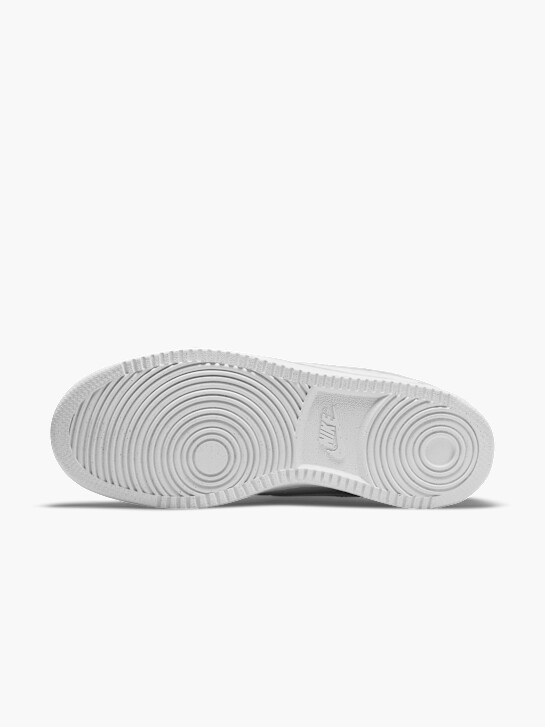 nike court visÃo de baixo treinador branco deichmann