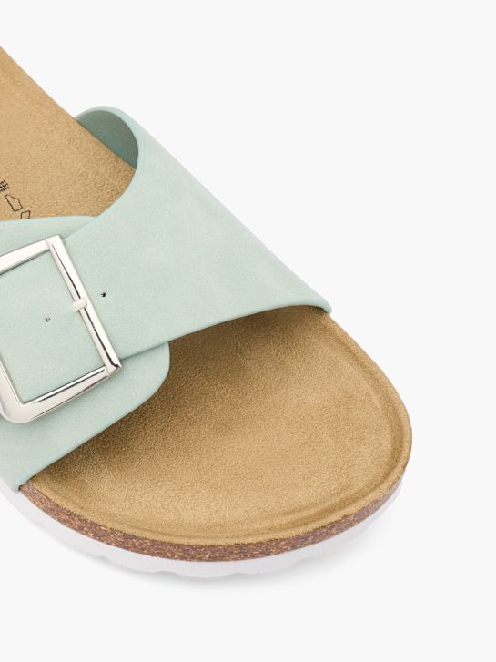 björndal palmilha sandália verde deichmann