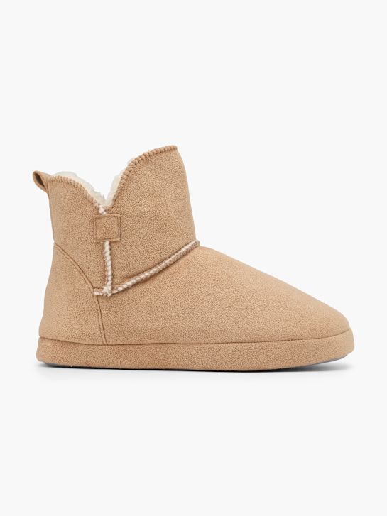 mia casa de pelúcia chinelo bege deichmann