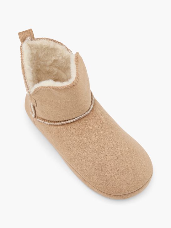 mia casa de pelúcia chinelo bege deichmann