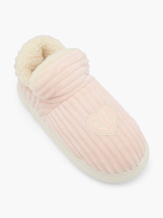 fila de pelúcia chinelo rosa deichmann