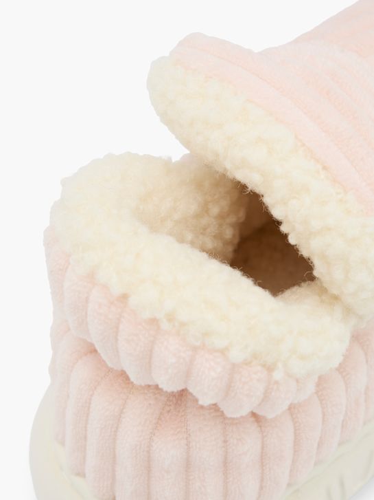 fila de pelúcia chinelo rosa deichmann