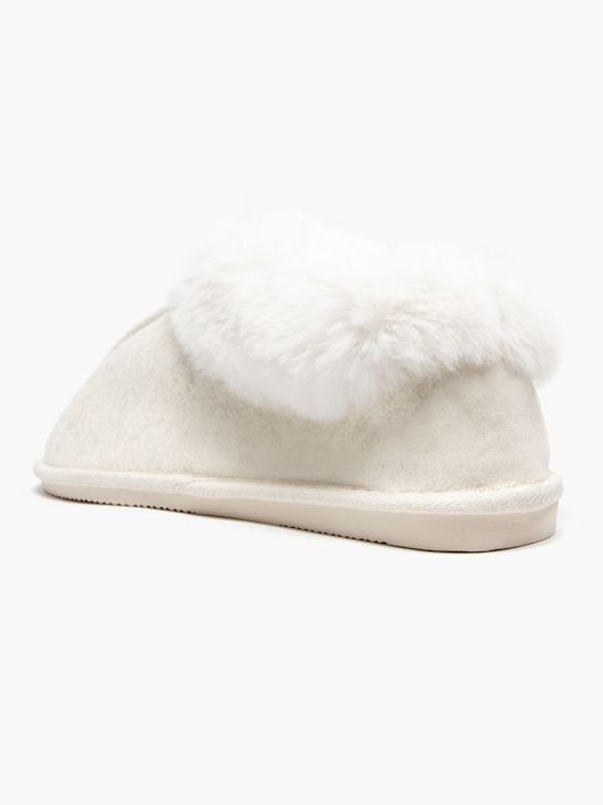 mia casa de pelúcia chinelo creme deichmann