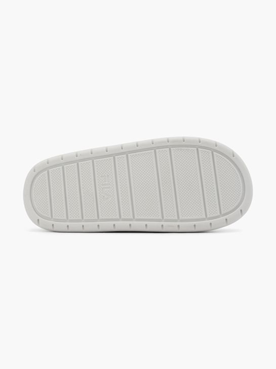 fila de pelúcia chinelo cinza deichmann