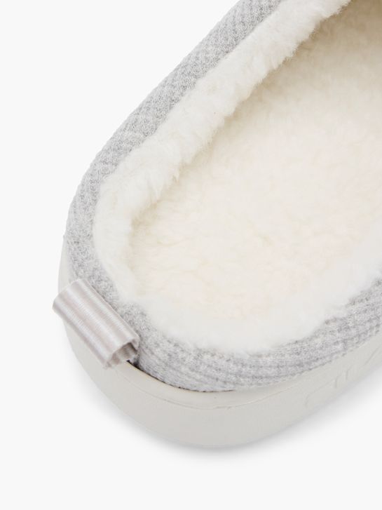 fila de pelúcia chinelo cinza deichmann