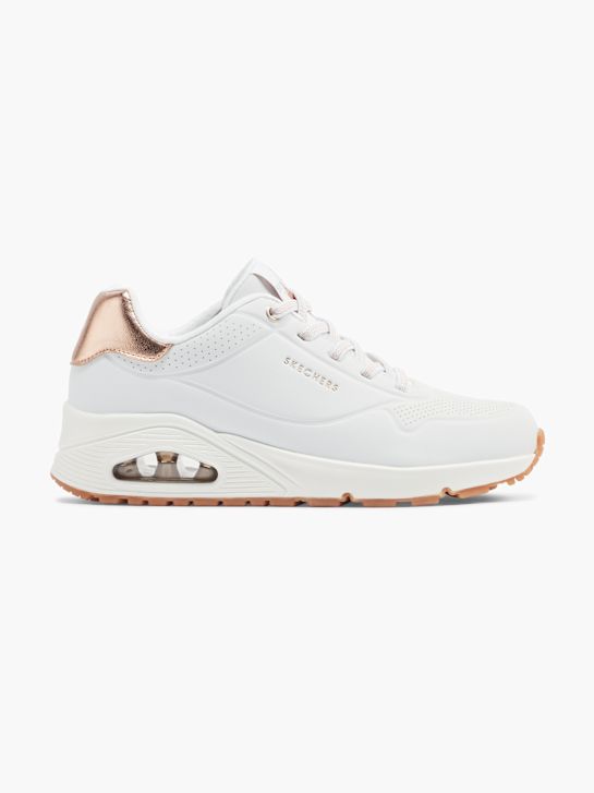 skechers uno - shimmer distÂncia de deslizamento treinador branco deichmann
