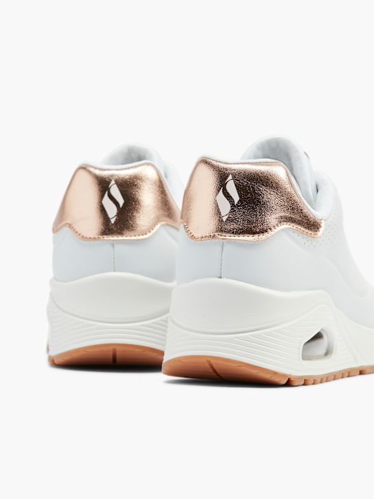 skechers uno - shimmer distÂncia de deslizamento treinador branco deichmann