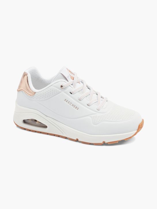 skechers uno - shimmer distÂncia de deslizamento treinador branco deichmann