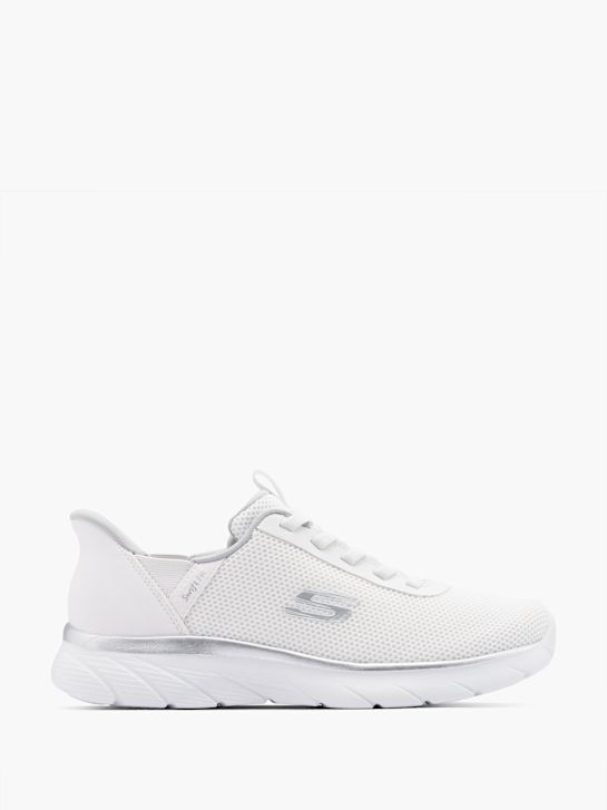 skechers swift ajuste Único fornecedor slip-on treinador branco deichmann