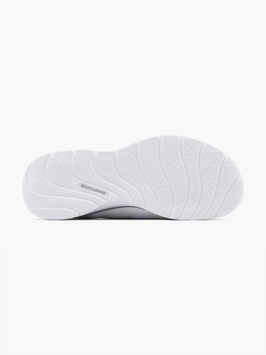 skechers swift ajuste Único fornecedor slip-on treinador branco deichmann