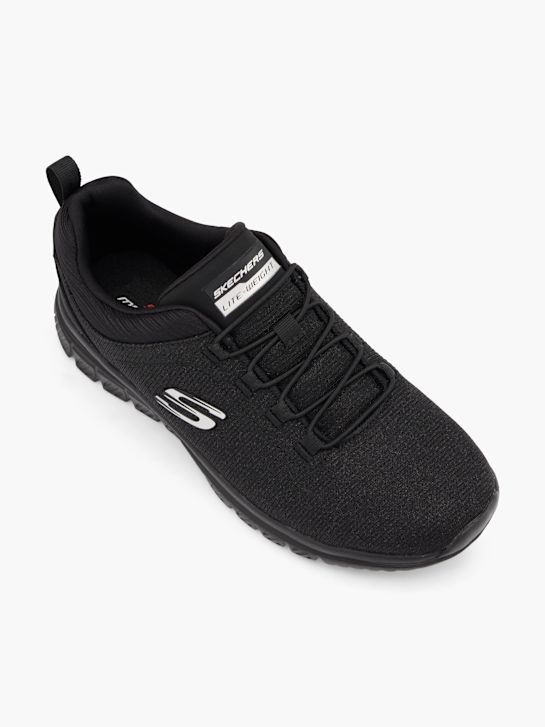 skechers graciosa 4.0 slip-on treinador preto deichmann