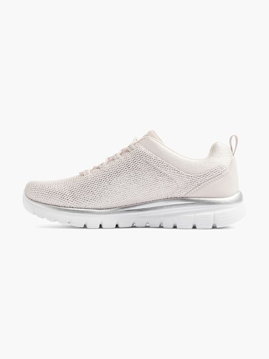skechers graciosa 2.0 treinador cor-de-rosa deichmann