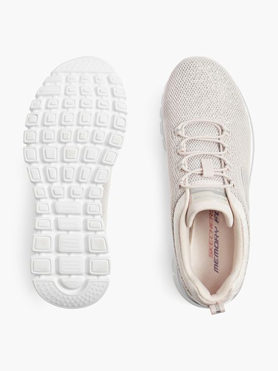 skechers graciosa 2.0 treinador cor-de-rosa deichmann