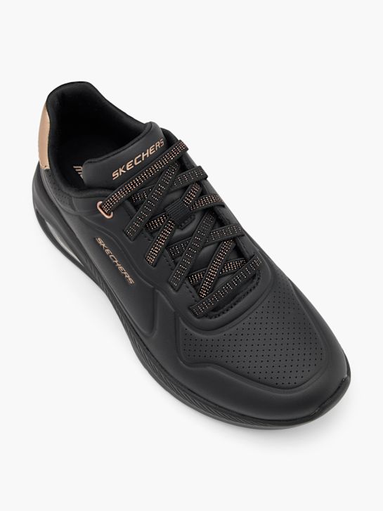 skechers con-ar slip-on treinador preto deichmann