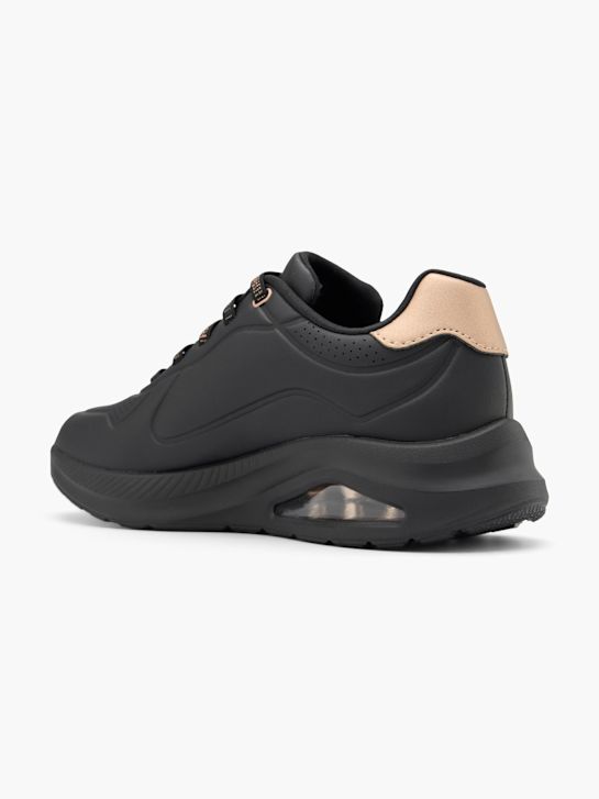 skechers con-ar slip-on treinador preto deichmann