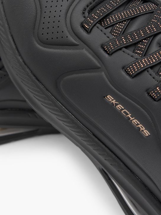 skechers con-ar slip-on treinador preto deichmann