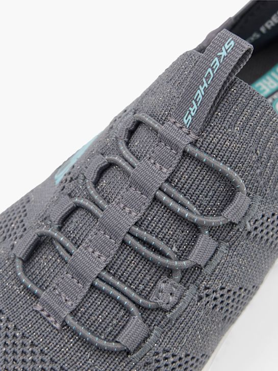 skechers swift ajuste Único fornecedor slip-on treinador cinza deichmann