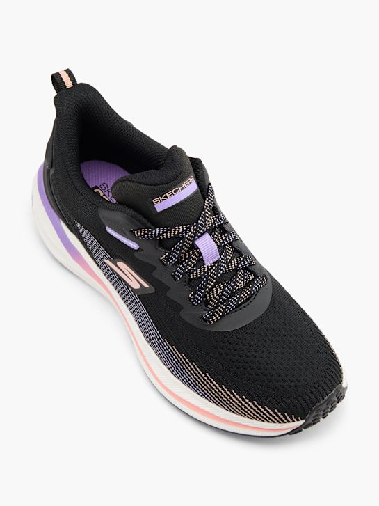 skechers acontecer slip-on treinador preto deichmann