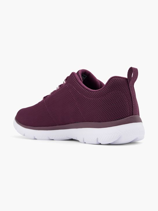 skechers pura genialidade otimista mistura slip-on treinador borgonha deichmann