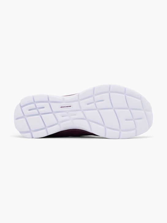 skechers pura genialidade otimista mistura slip-on treinador borgonha deichmann