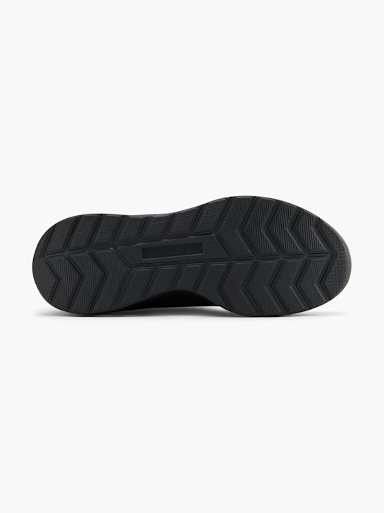 skechers con air amp swift ajuste slip-on treinador preto deichmann