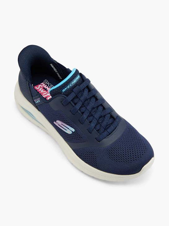 skechers con air amp swift ajuste treinador azul deichmann