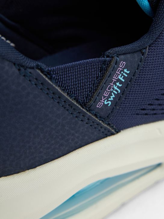 skechers con air amp swift ajuste treinador azul deichmann