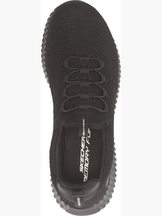 skechers ultra flex slip-on treinador preto deichmann