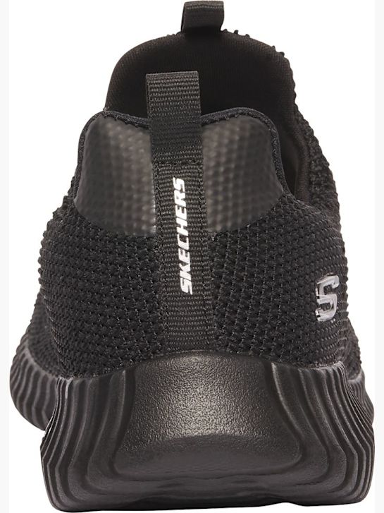 skechers ultra flex slip-on treinador preto deichmann