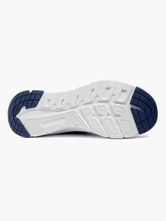 skechers arco de conforto slip-on treinador azul deichmann