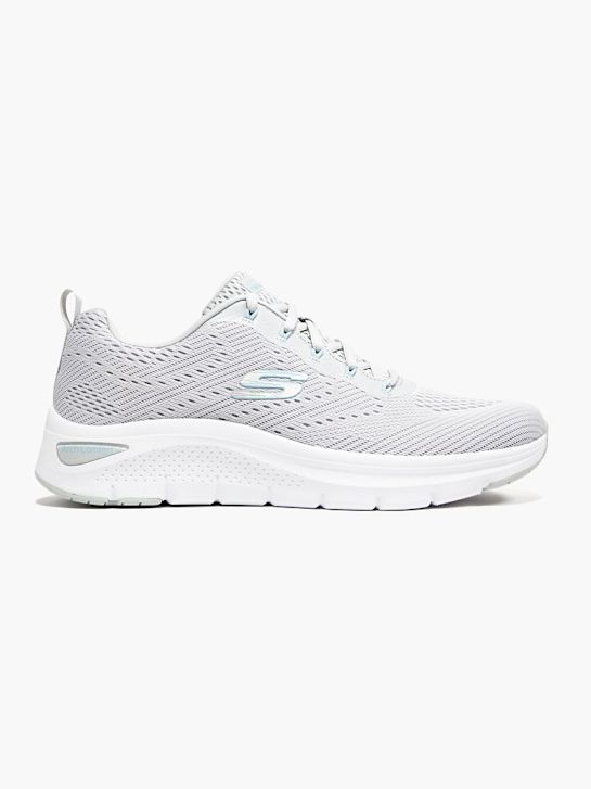 skechers arco de conforto 2.0 treinador cinza deichmann