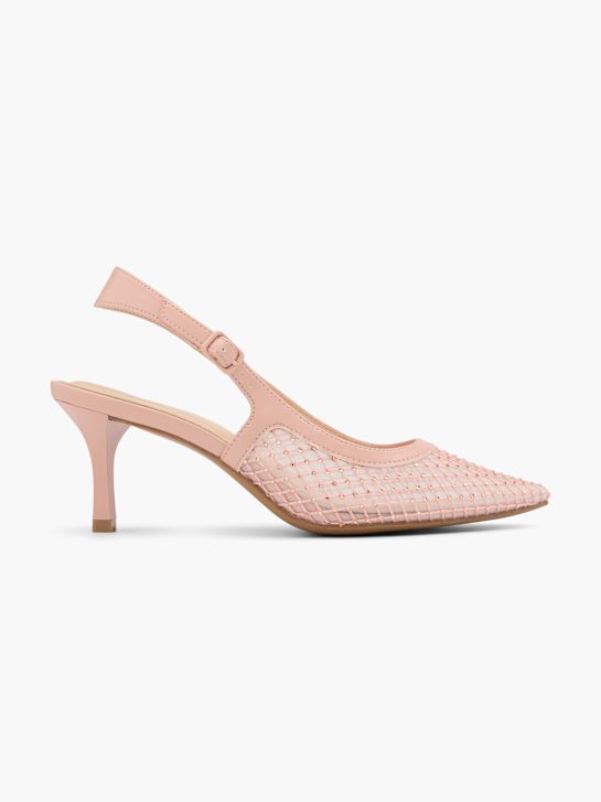 passarela slingback calcanhar bege deichmann