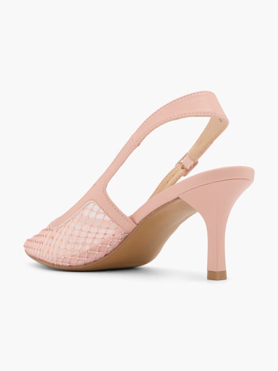 passarela slingback calcanhar bege deichmann