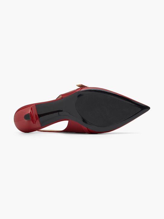 passarela slingback calcanhar vermelho deichmann