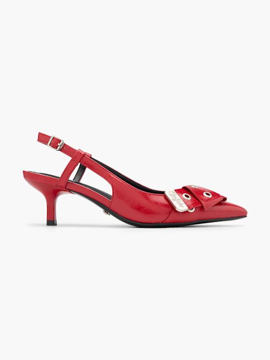 buffalo slingback calcanhar vermelho deichmann