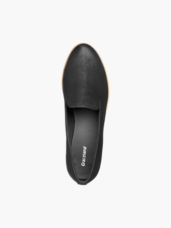 graceland baixa sapato preto deichmann