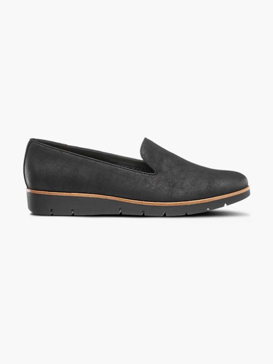 graceland baixa sapato preto deichmann