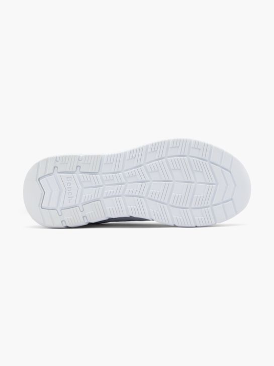 banco slip-on treinador branco deichmann