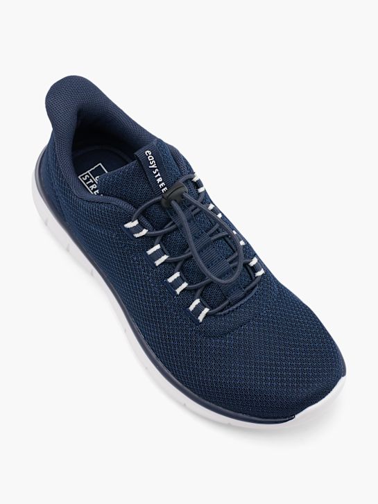fácil de rua slip-on treinador azul deichmann
