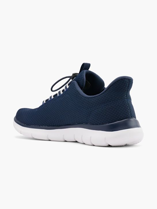 fácil de rua slip-on treinador azul deichmann