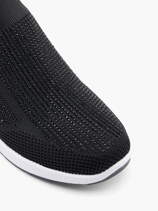 graceland slip-on treinador preto deichmann