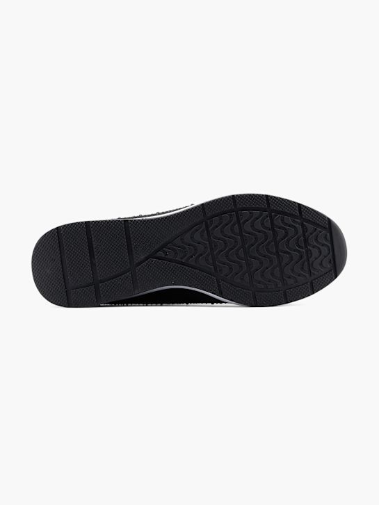 graceland slip-on treinador preto deichmann