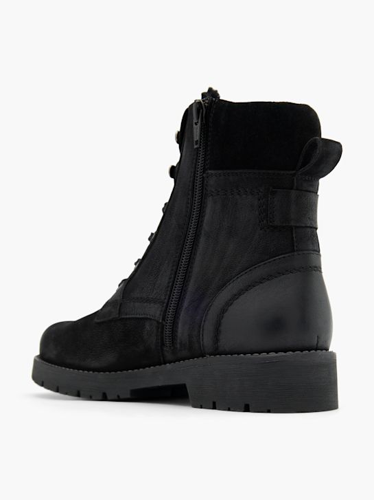 land rover lace-up bota preta deichmann